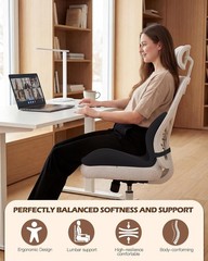 Vdovsta Ergonomic Seat Cushion for Tailbone & Low Back Pain Relief, model 001