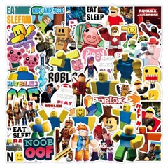 Mix 10/50 PCs Roblox Game Luggage Notebook Laptop Car Sticker – No Duplicate