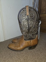 Vintage Hondo Cowboy Boots 9B