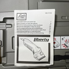 Lister Liberty Clippers Classic NiMH Battery Charger Case Manual Tested EUC