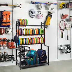 Disc Golf Storage Rack – Holds 140+ Discs & Bag Stand Organizer