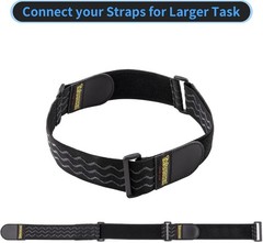 8-Pack Elastic Cinch Straps – 12″ Length, Heavy-Duty and Anti-Slip for All Needs
