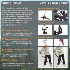 TOPARCHERY Archery Takedown Recurve Bow Hunting Long Bow Alloy Riser for Outd…