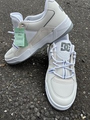DC Skateboarding Shoes White Men’s US 11.5 Medium Width D M Athletic Sneakers