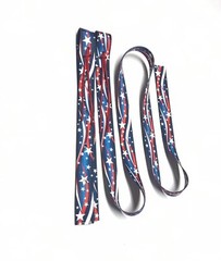 Stars Patriotic cinch strap set off billet and latigo
