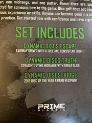 Dynamic Discs Prime Burst Golf Starter Set For Beginners Pdga Approved