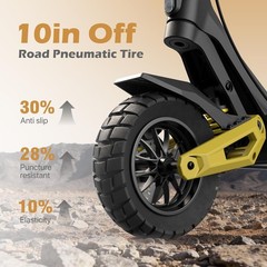 Electric Scooter for Adult 30MPH 48V 30AH 1200W Off-road E-Scooter 62 Mile&25MPH