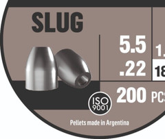 APOLO Slug HP 200 Count HOLLOW POINT 5.5mm .22 Caliber 18gr Airgun Pellets