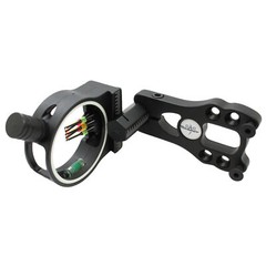 SAS 5-Pin .029 Fiber Optics Archery Bow Sight with LED Sight Light