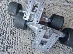 Set Gullwing Charger 50° degree Neil Carver 9″ Skateboard Trucks Sector 9 Wheels