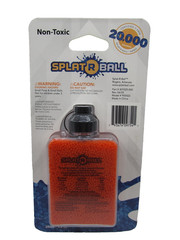 Splat-R-Ball 20,000 Rounds 7.5mm Orange Ammo Certified Splatter Ball New Sealed