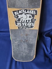 Black Label Lucero Elephant 1988-13 Reissue Skateboard W/ Vtg Indepent Trucks
