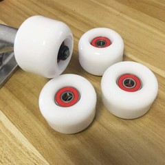 83A Soft Sport Cruiser Street Skateboard Wheels Bearings Part Kit 50mm X 36mm