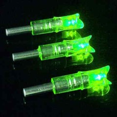6PCS LED Lighted Nocks for Crossbow With .300/7.62mm Inside Diameter Nocks Arrow