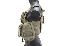 Lancer Tactical CA-305 Body Armor Vest (Tan)