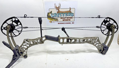 Mathews Phase 4 Ambush Green 25.5-30″ Draw 50-70 lbs Compound Bow ! Right Hand!