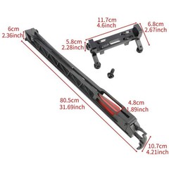 Archery Rapid Magazine Shooter 6 Arrow Holder Compound Recurve Hunting Target US
