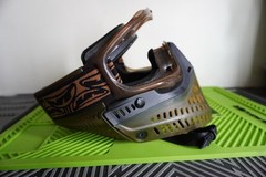 JT ProFlex Paintball Mask Parts – Brown Ice Dark