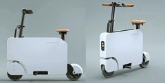 Honda Motocompacto Folding Seated Electric Scooter 490W Adult White/Black