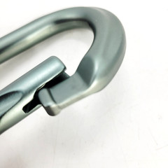 2 x Petzl OWALL Non-Locking Oval Carabiner Military Green