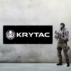 KRYTAC AIRSOFT Printed Vinyl Banner 36in x 96in – Airsoft Banner Sign