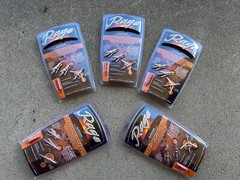 5 Packages Rage CrossBow Hypodermic Deer hunting Broadheads 100 Grain steel 2″