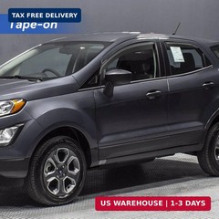 Window Visors Rain Guards for Ford EcoSport 2018 2019 2020 2021 2022, Out-Channe