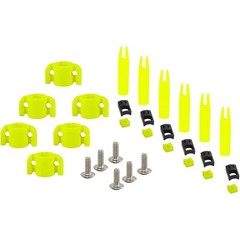 Archery 5/16″ Bowfishing Arrows Safety Slides Kits ID 0.315″/8mm Fishing Arr…