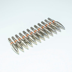 Archery 100 Grain Field 19/64″ Arrow Points Tips Target and Aluminum Inserts for
