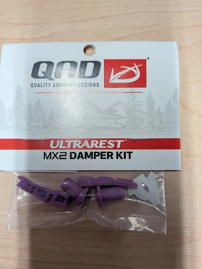 @NEW@ QAD MX2 Integrate Ultrarest Damper Kit! Purple Felt Rubber
