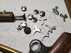 Benjamin 130,132,137 pistol steel trigger
