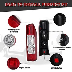 Rear Tail Light Assembly For Dodge RAM Promaster 1500 2500 Right Passenger Side
