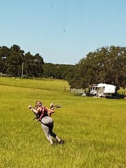 Paragliding, Paramotor, Paraglider, kiting ground handling harness w/Carabiners