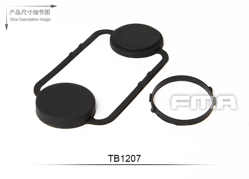 FMA PVS18 Lens Rubber Cover for PVS18 NVG Night Vision Goggles Protective
