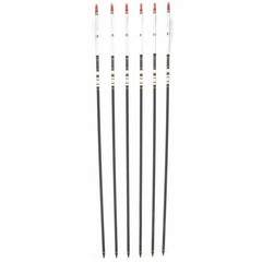 30″ 32″ Carbon Arrows Spine 500 Turkey Feather OD7.6 mm For Compound&Recurve Bow