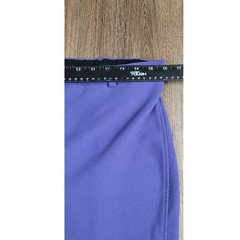 TuffRider Front Zip Knee Patch Breeches Womens 34 Long Purple Riding Pants
