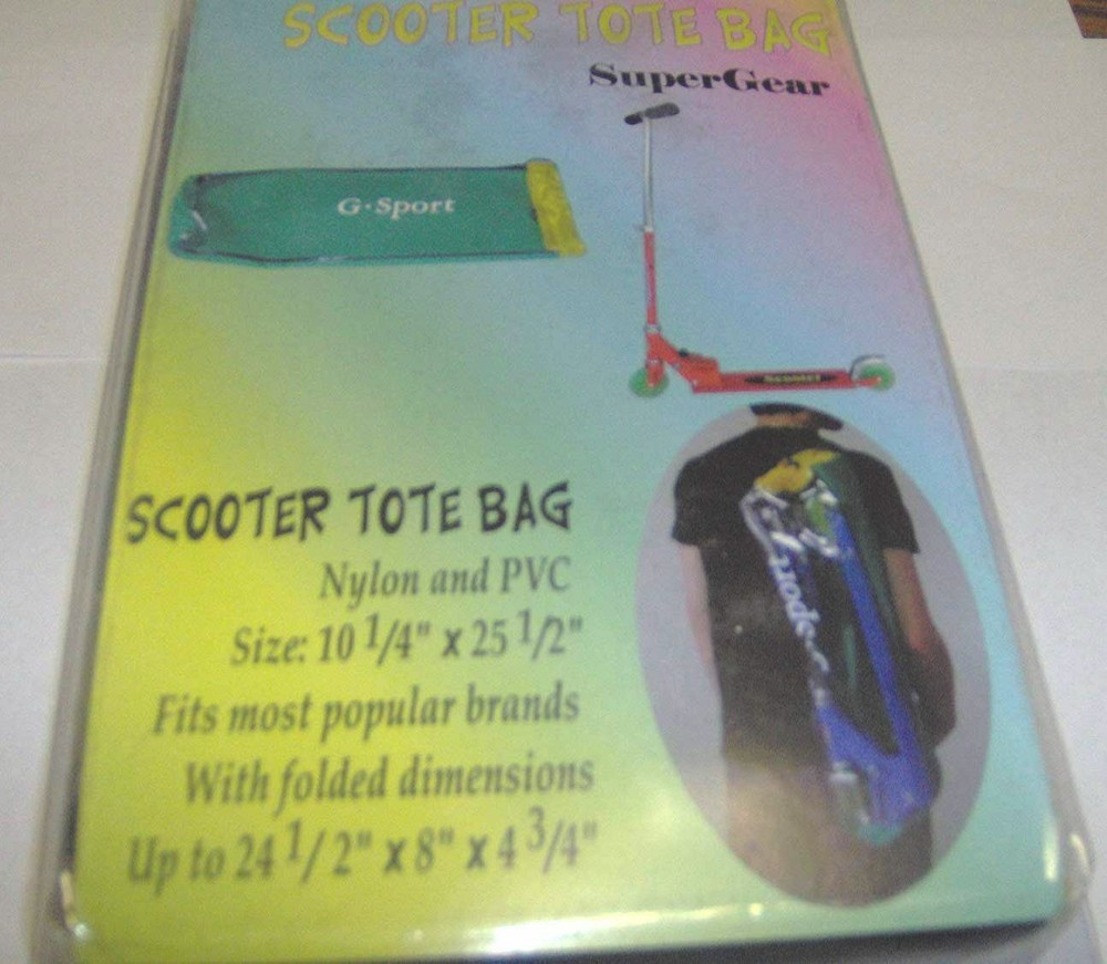 Scooter Tote Bag, Fits Most Popular Brands – New / Sealed