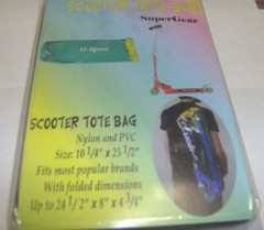 Scooter Tote Bag, Fits Most Popular Brands – New / Sealed