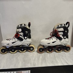 Powerslide Black Freeskates Inline Skates Mens Size US6.5/ Woman’s 4.5 Worn