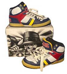 VINTAGE Osiris Skate Shoes NYC 83, Rare Primary Colors w/ Box Y2K US Mens Sz 10