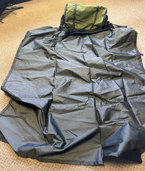 Metolius Climbing Rope Bag w/Integrated Rope Tarp Green/Black – Great Condition