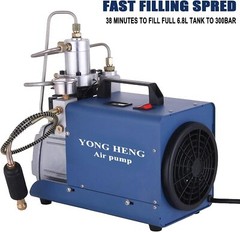 YONG HENG 4500PSI 30Mpa High Pressure Air Compressor Pump 110V PCP Scuba Rifle