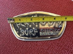 RON JON Surf Shop Surfing Glossy Promo Advertising sticker American Flag Version