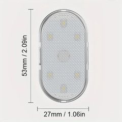 5PCS Rechargeable LED Skateboard Lights for Nighttime Glow and Decor