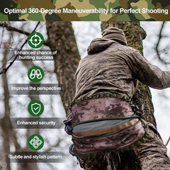 Hunting Saddle,Hammock Saddle Hunting,Comfortable Saddle Hunting System,Hammo…