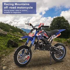 50cc Dirt Bike – KIDS Motocross Sport Gas 2 stroke Engine Motocross Motorcycle