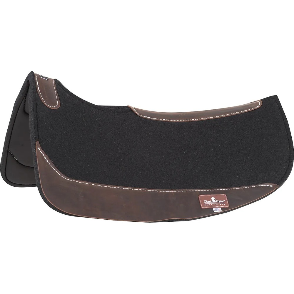 Classic Equine ContourPedic 5/8” Barrel Horse Saddle Pad – Shock Absorbing
