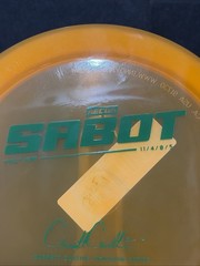 1st Run Hyzerbomb Recon Flat Top Sabot Garrett Gurthie Signature Edition 175g