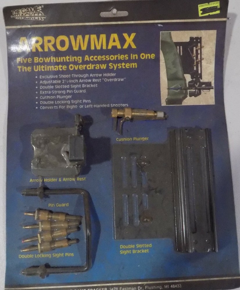 Game Tracker Arrow Max Overdraw Bow Sight