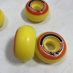 SCR Aggressive 4-pack 48mm 102A Skater Freestyle Inline Wheels NEW vintage